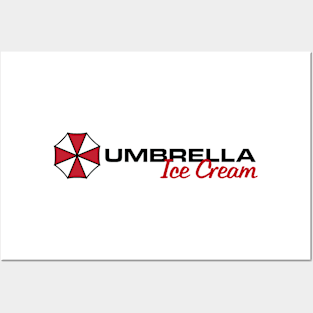 Umbrella Ice Cream - Light Posters and Art